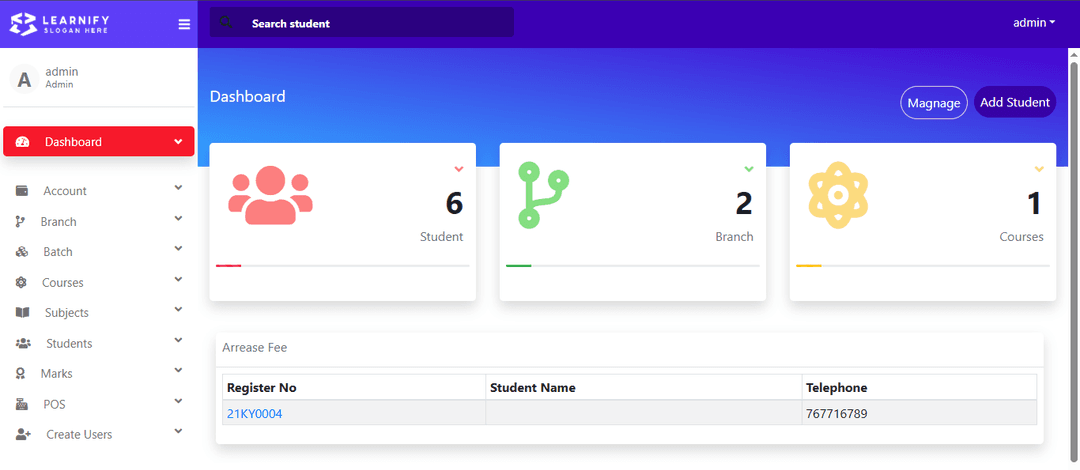 Student Management System