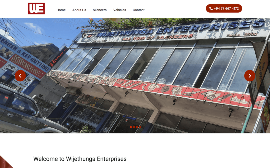 Silencer Shop Website